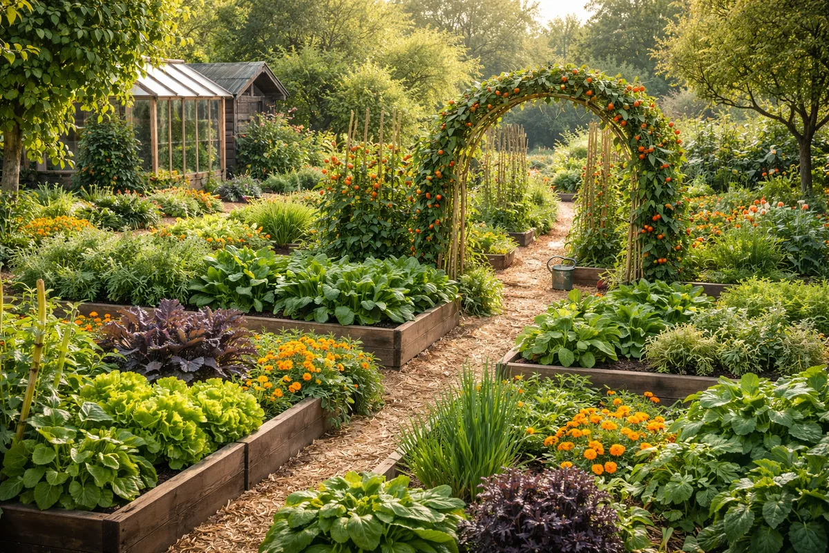 Comment concevoir un jardin potager en permaculture
