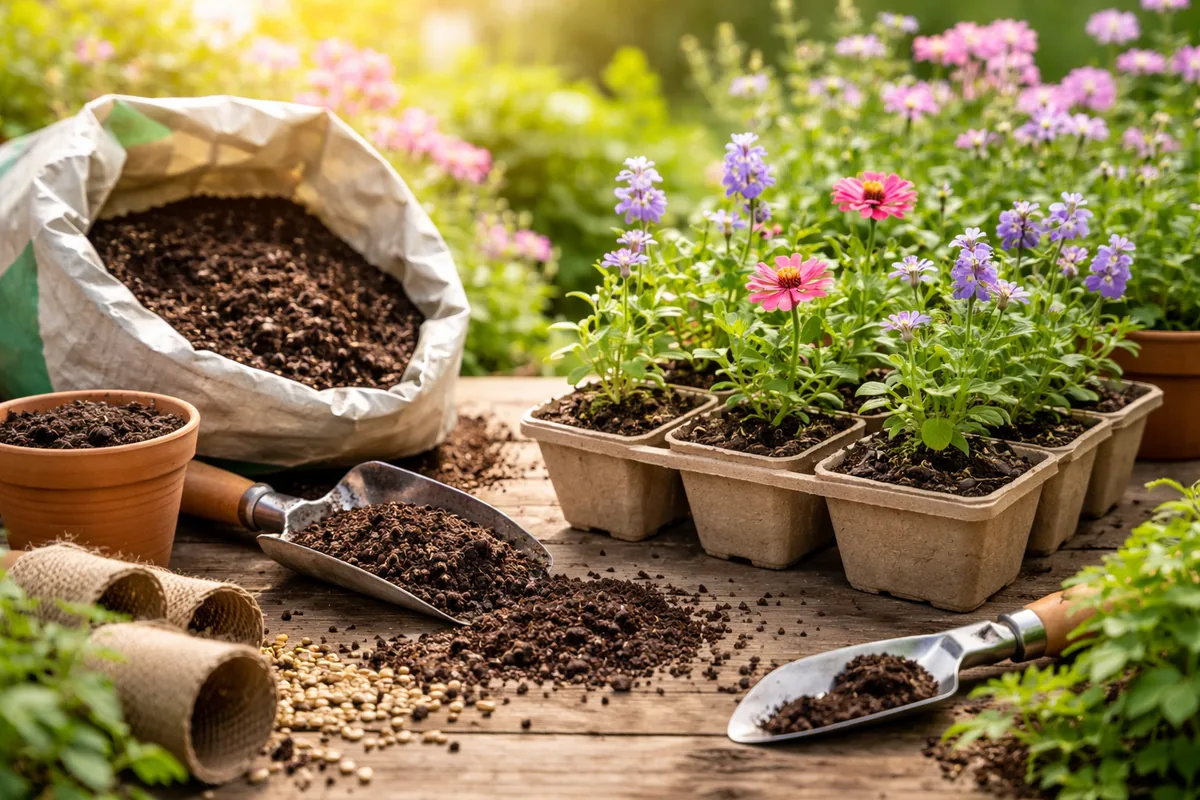Quel type de terreau pour des semis de fleurs au printemps